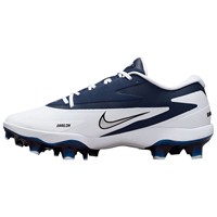 NIKE Mens Diamond Standout MCS Molded Cleat, White/Navy