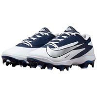 NIKE Mens Diamond Standout MCS Molded Cleat, White/Navy