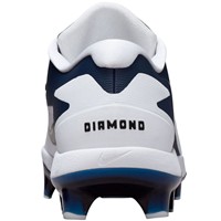 NIKE Mens Diamond Standout MCS Molded Cleat, White/Navy
