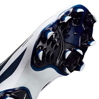 NIKE Mens Diamond Standout MCS Molded Cleat, White/Navy