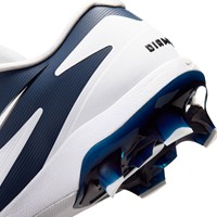 NIKE Mens Diamond Standout MCS Molded Cleat, White/Navy
