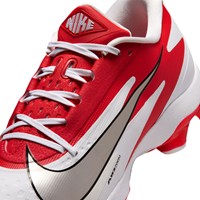 NIKE Mens Diamond Standout MCS Molded Cleat, White/Red
