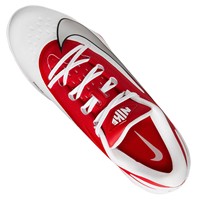 NIKE Mens Diamond Standout MCS Molded Cleat, White/Red