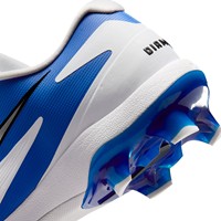 NIKE Mens Diamond Standout MCS Molded Cleat, White/Royal