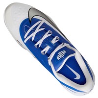 NIKE Mens Diamond Standout MCS Molded Cleat, White/Royal