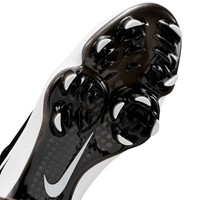 NIKE Mens Diamond Showcase MCS Molded Cleat, Black/White