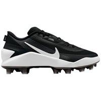 NIKE Mens Diamond Showcase MCS Molded Cleat, Black/White