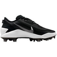 NIKE Mens Diamond Showcase MCS Molded Cleat, Black/White