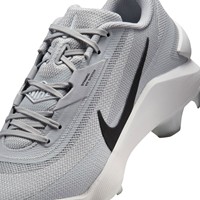 NIKE Mens Diamond Showcase MCS Molded Cleat, Grey/Black