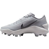 NIKE Mens Diamond Showcase MCS Molded Cleat, Grey/Black