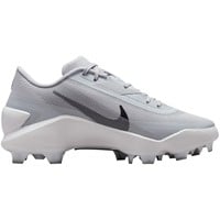 NIKE Mens Diamond Showcase MCS Molded Cleat, Grey/Black