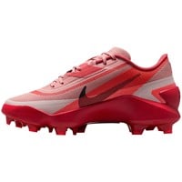 NIKE Mens Diamond Showcase MCS Molded Cleat, Red/Black
