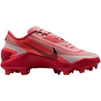 NIKE Mens Diamond Showcase MCS Molded Cleat, Red/Black