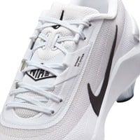 NIKE Mens Diamond Showcase MCS Molded Cleat, White/Black