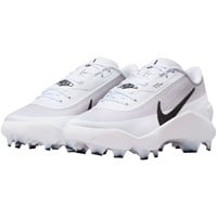 NIKE Mens Diamond Showcase MCS Molded Cleat, White/Black