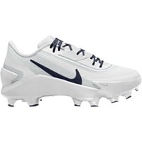 NIKE Mens Diamond Showcase MCS Molded Cleat, White/Navy