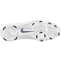 NIKE Mens Diamond Showcase MCS Molded Cleat, White/Navy