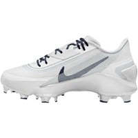 NIKE Mens Diamond Showcase MCS Molded Cleat, White/Navy