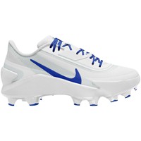 NIKE Mens Diamond Showcase MCS Molded Cleat, White/Royal