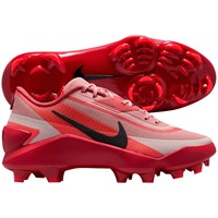 NIKE Mens Diamond Showcase MCS Molded Cleat, Red/Black