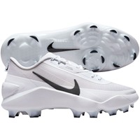 NIKE Mens Diamond Showcase MCS Molded Cleat, White/Black