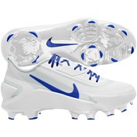 NIKE Mens Diamond Showcase MCS Molded Cleat, White/Royal