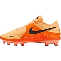 NIKE Mens Diamond Gamer MCS Molded Cleat, Orange/Black