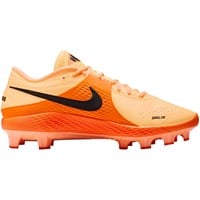 NIKE Mens Diamond Gamer MCS Molded Cleat, Orange/Black