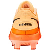 NIKE Mens Diamond Gamer MCS Molded Cleat, Orange/Black