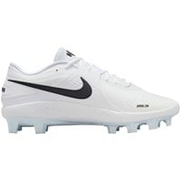 NIKE Mens Diamond Gamer MCS Molded Cleat, White/Black