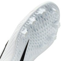 NIKE Mens Diamond Gamer MCS Molded Cleat, White/Black