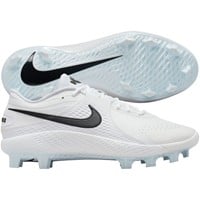 NIKE Mens Diamond Gamer MCS Molded Cleat, White/Black