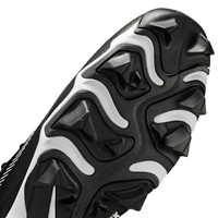 NIKE Mens Diamond Fly Keystone Molded Cleat, Black/White