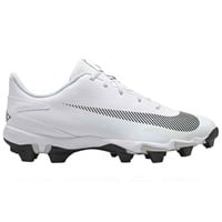 NIKE Mens Diamond Fly Keystone Molded Cleat, White/Black