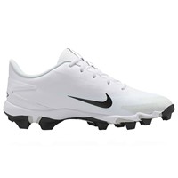 NIKE Mens Diamond Fly Keystone Molded Cleat, White/Black