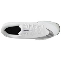 NIKE Mens Diamond Fly Keystone Molded Cleat, White/Black