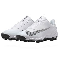 NIKE Mens Diamond Fly Keystone Molded Cleat, White/Black