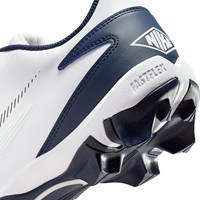 NIKE Mens Diamond Fly Keystone Molded Cleat, White/Navy