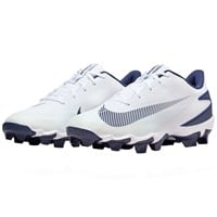 NIKE Mens Diamond Fly Keystone Molded Cleat, White/Navy