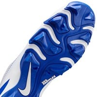 NIKE Mens Diamond Fly Keystone Molded Cleat, White/Royal