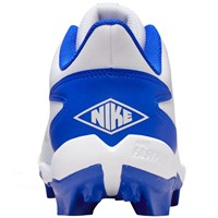 NIKE Mens Diamond Fly Keystone Molded Cleat, White/Royal