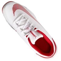 NIKE Youth Diamond Clutch Molded Cleat, White/Red