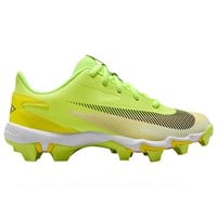 NIKE Youth Diamond Clutch Molded Cleat, Volt/Black