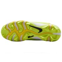 NIKE Youth Diamond Clutch Molded Cleat, Volt/Black