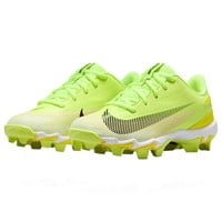 NIKE Youth Diamond Clutch Molded Cleat, Volt/Black