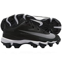 NIKE Youth Diamond Clutch Molded Cleat, Black/White