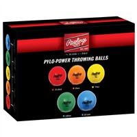 Rawlings Plyo Power Throwing Balls, multi-v-3-z