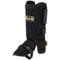 Franklin Youth PRT Leg Guard, Black/Gold