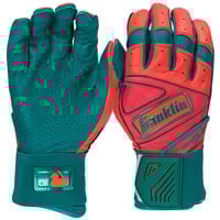 Franklin Youth MLB Powerstrap Infinite Series Batting Gloves, Coral