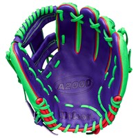 Wilson L/E A2K Big League Chew Sour Apple 1786 11.5in Baseball Glove, Green